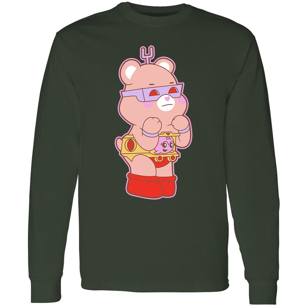 Long Sleeve T-Shirt - FGFG71NJ - Forest Green - 4