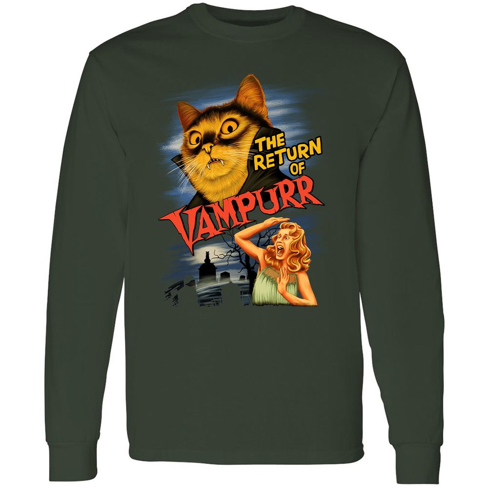 Long Sleeve T-Shirt - HH9MF6AG - Forest Green - 4