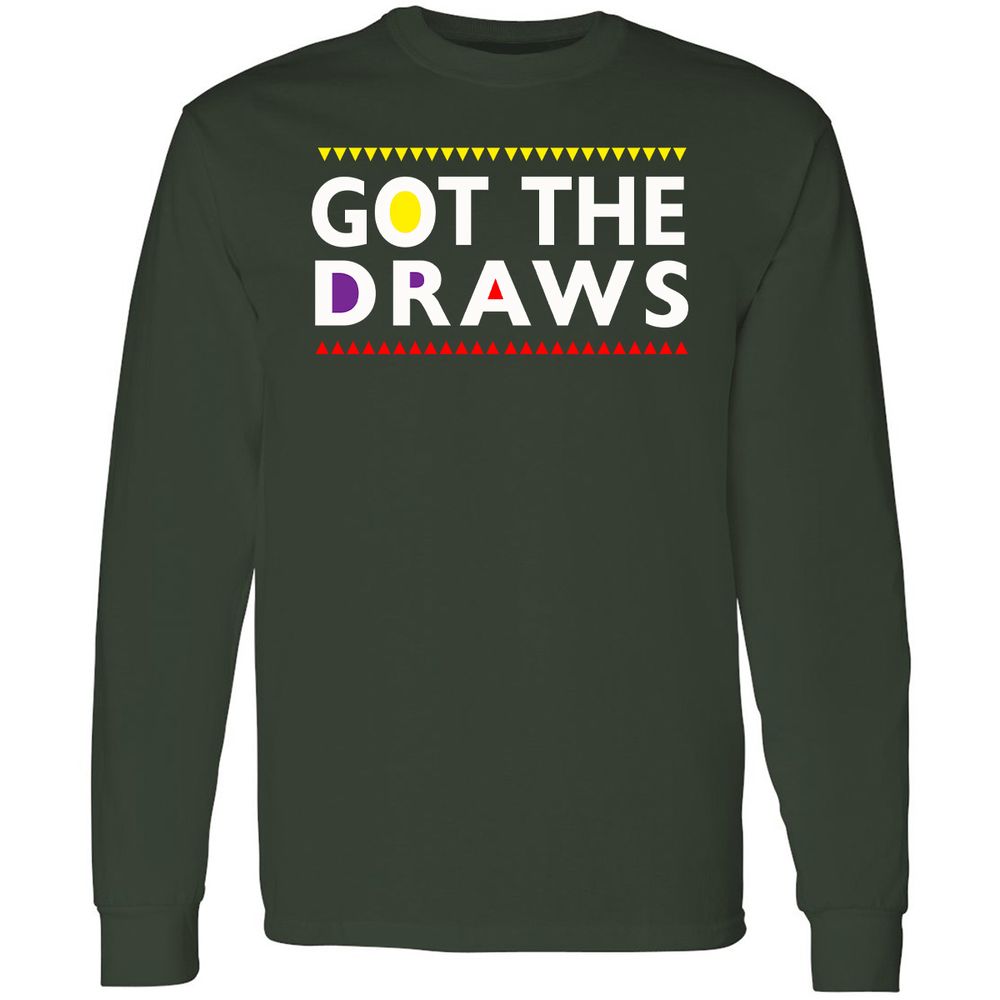 Long Sleeve T-Shirt - GMRHT8WH - Forest Green - 4
