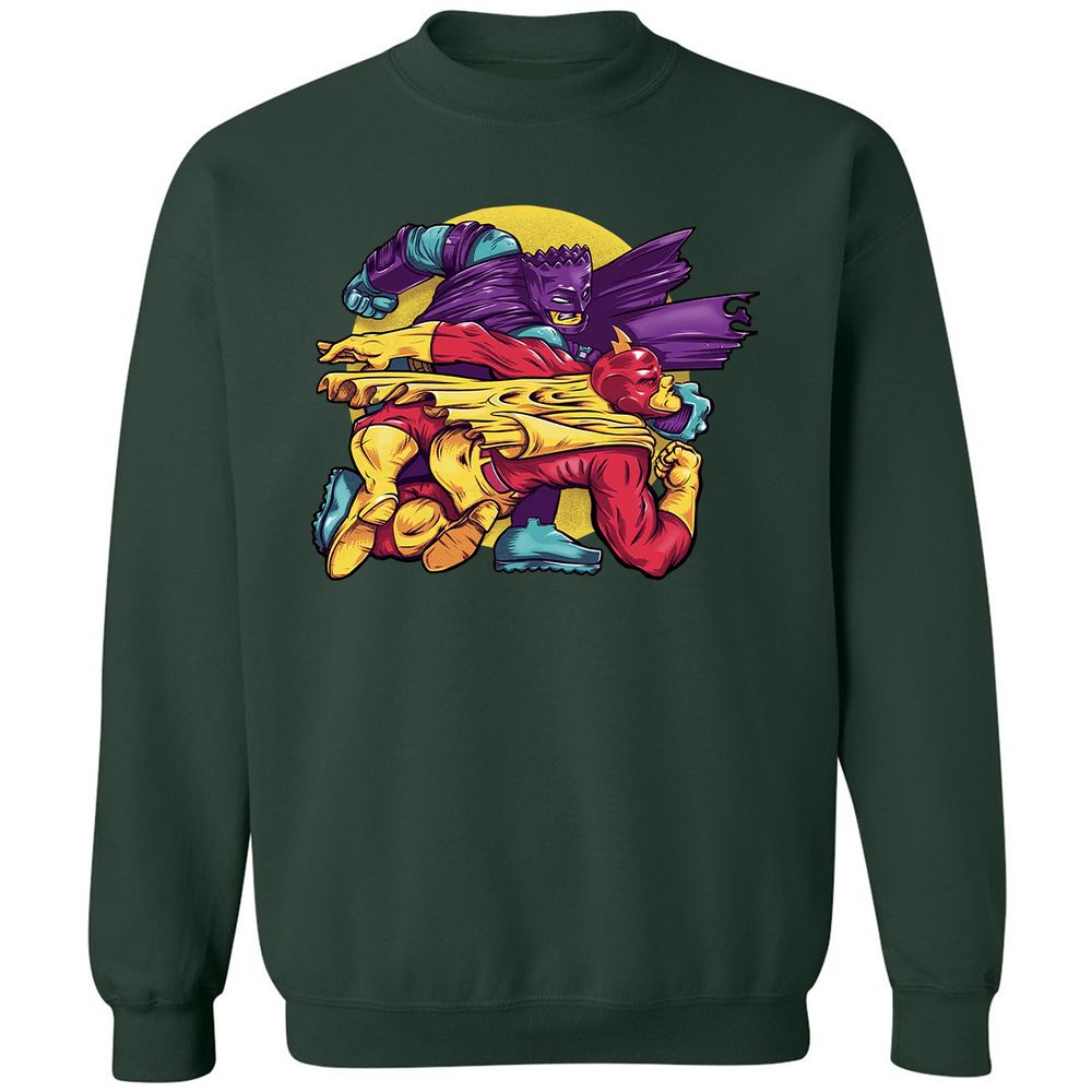 Classic Unisex Sweatshirt - HTL7LAMK - Forest Green - 4