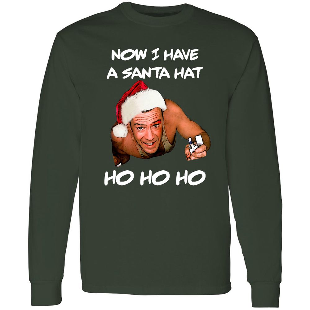 Long Sleeve T-Shirt - P714N3HN - Forest Green - 4