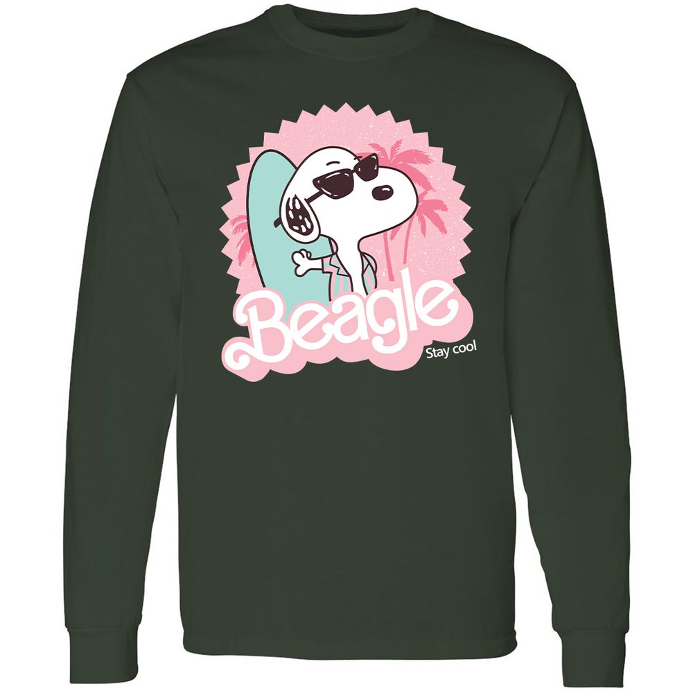 Long Sleeve T-Shirt - NVP5FF1Y - Forest Green - 4