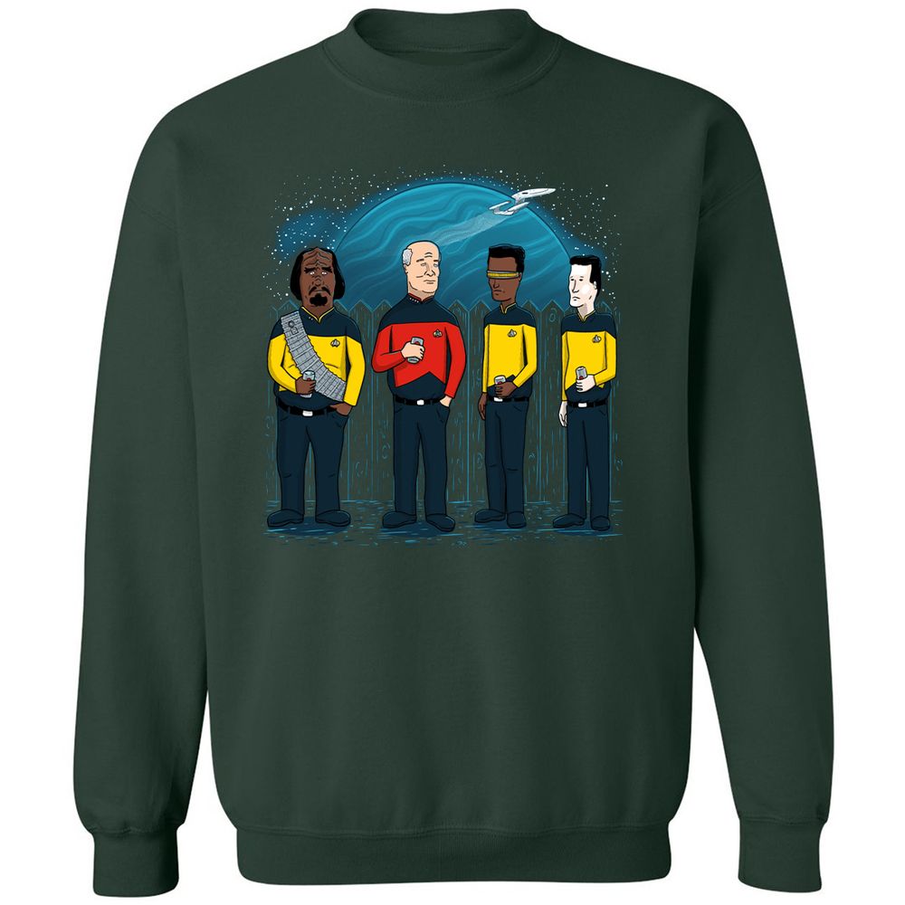 Classic Unisex Sweatshirt - EBF8JKUM - Forest Green - 4