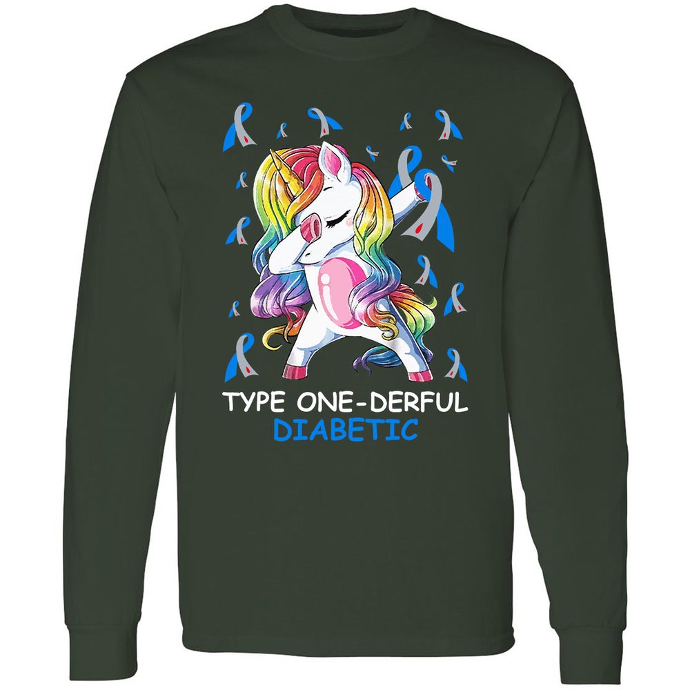 Long Sleeve T-Shirt - 61HHCST7 - Forest Green - 4