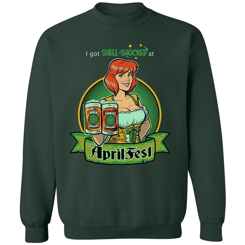 Classic Unisex Sweatshirt - 52AJMKYU - Forest Green - 4