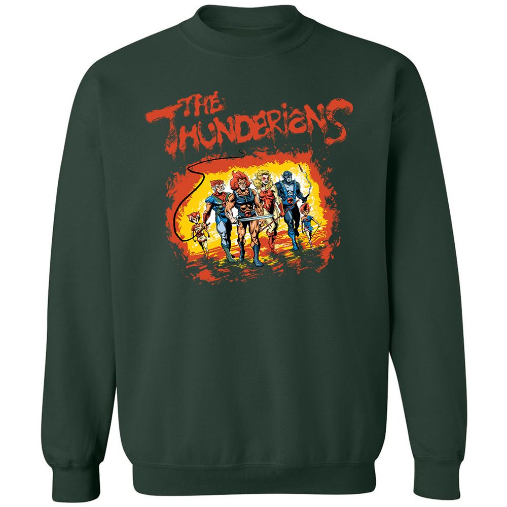 Classic Unisex Sweatshirt - 3LM6AXRU - Forest Green - 4