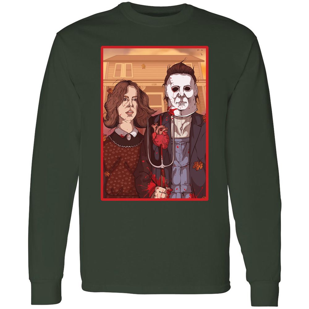 Long Sleeve T-Shirt - TRA8YC86 - Forest Green - 4