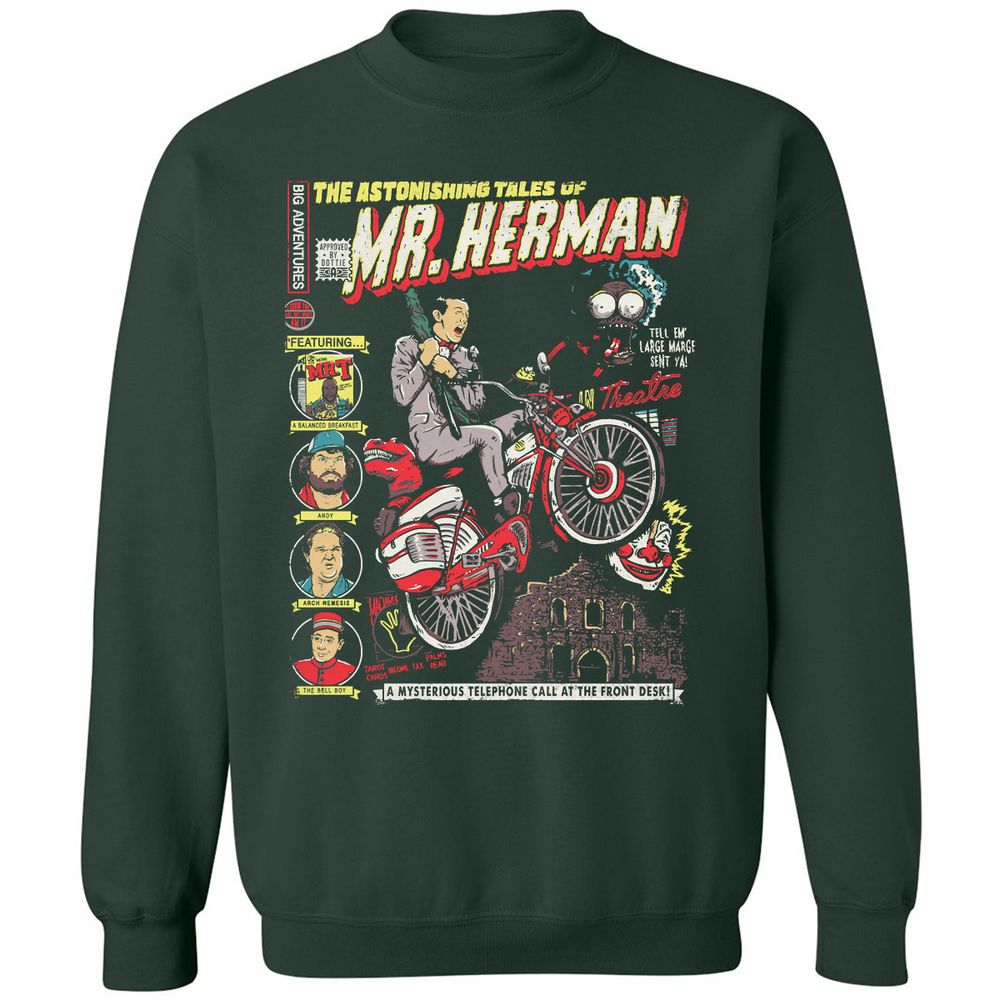 Classic Unisex Sweatshirt - 8XJYYL7Z - Forest Green - 4