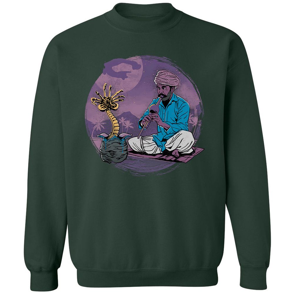 Classic Unisex Sweatshirt - 6WYYA393 - Forest Green - 4