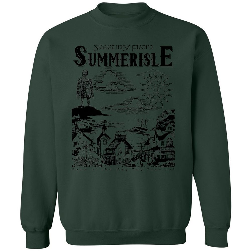 Greetings From Summerisle - Forest Green - 4