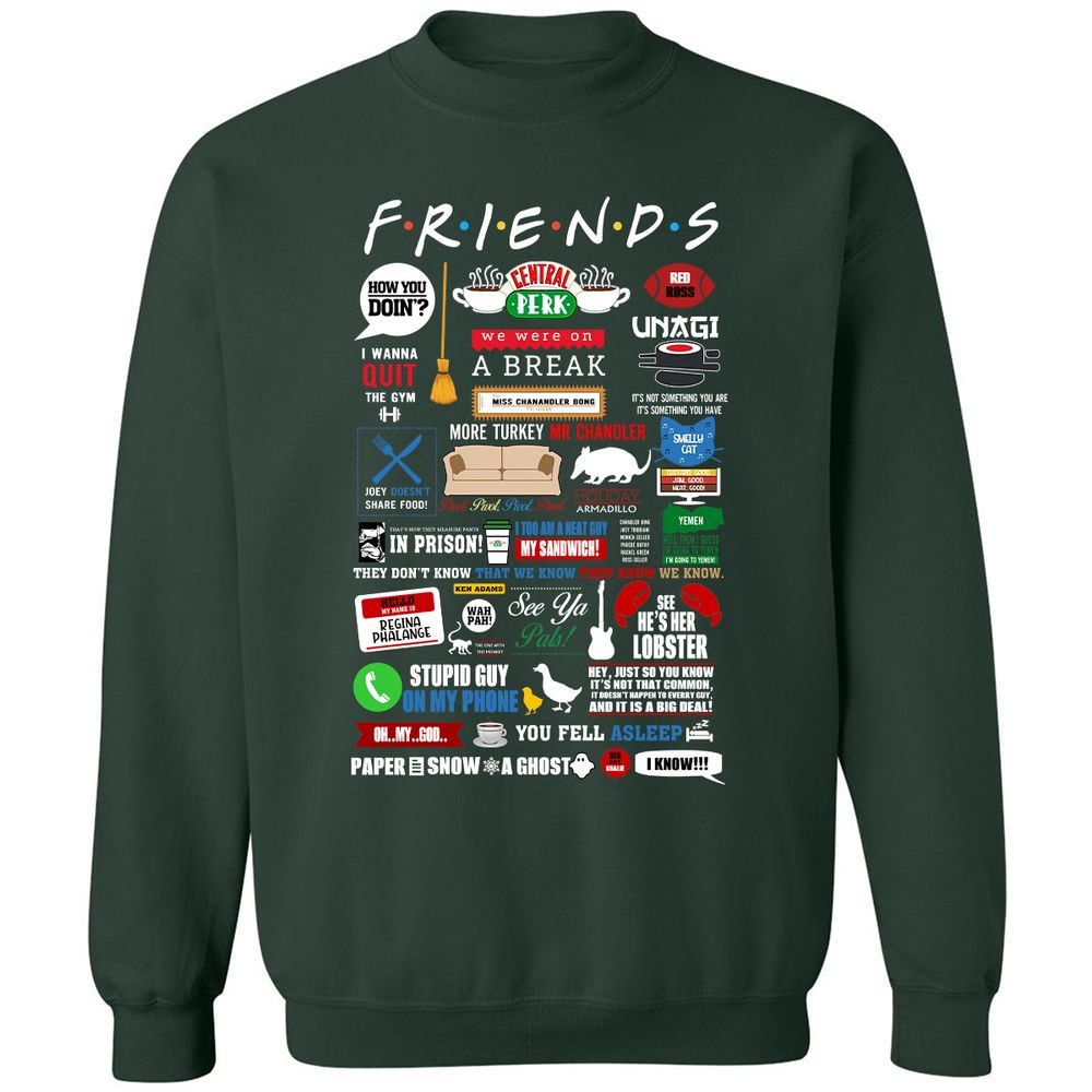Classic Unisex Sweatshirt - HZKTA78V - Forest Green - 4