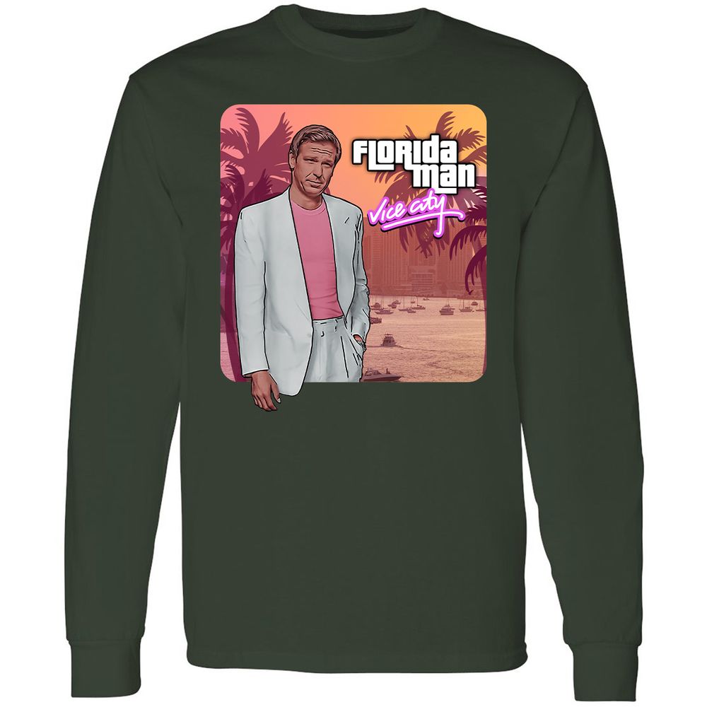 Long Sleeve T-Shirt - 96CPNVBL - Forest Green - 4