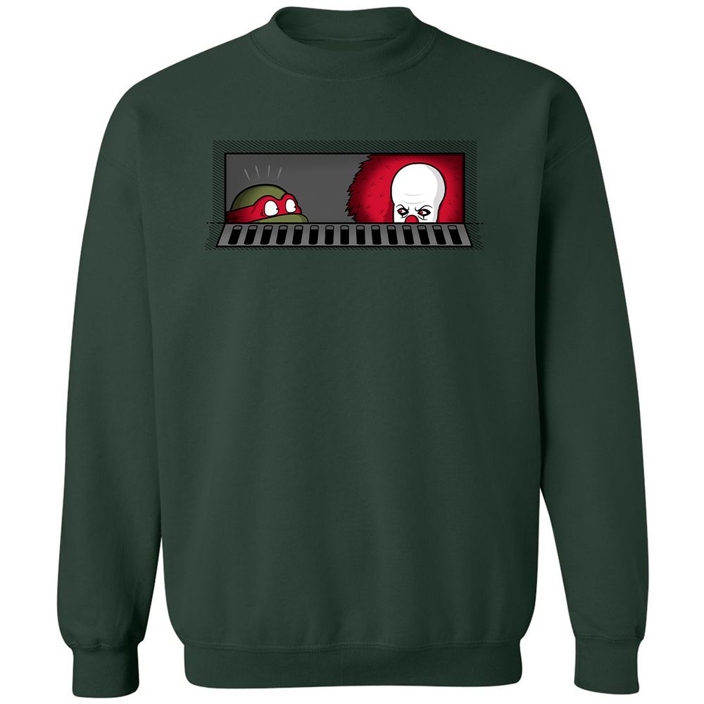 Classic Unisex Sweatshirt - NJMEDXFB - Forest Green - 4