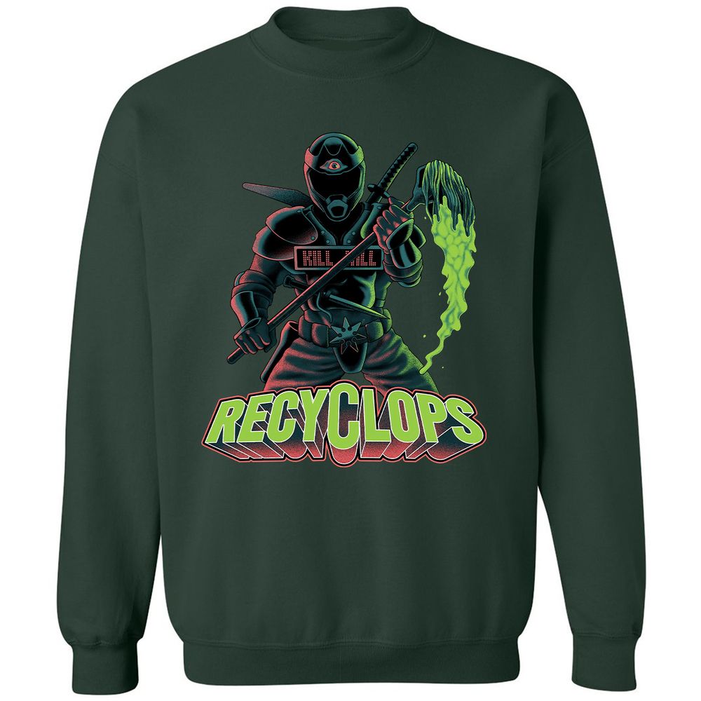 Classic Unisex Sweatshirt - FVXTKYCS - Forest Green - 4