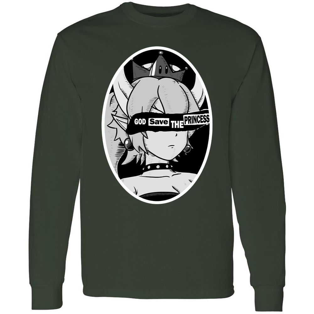 Long Sleeve T-Shirt - 3FB1G5YJ - Forest Green - 4
