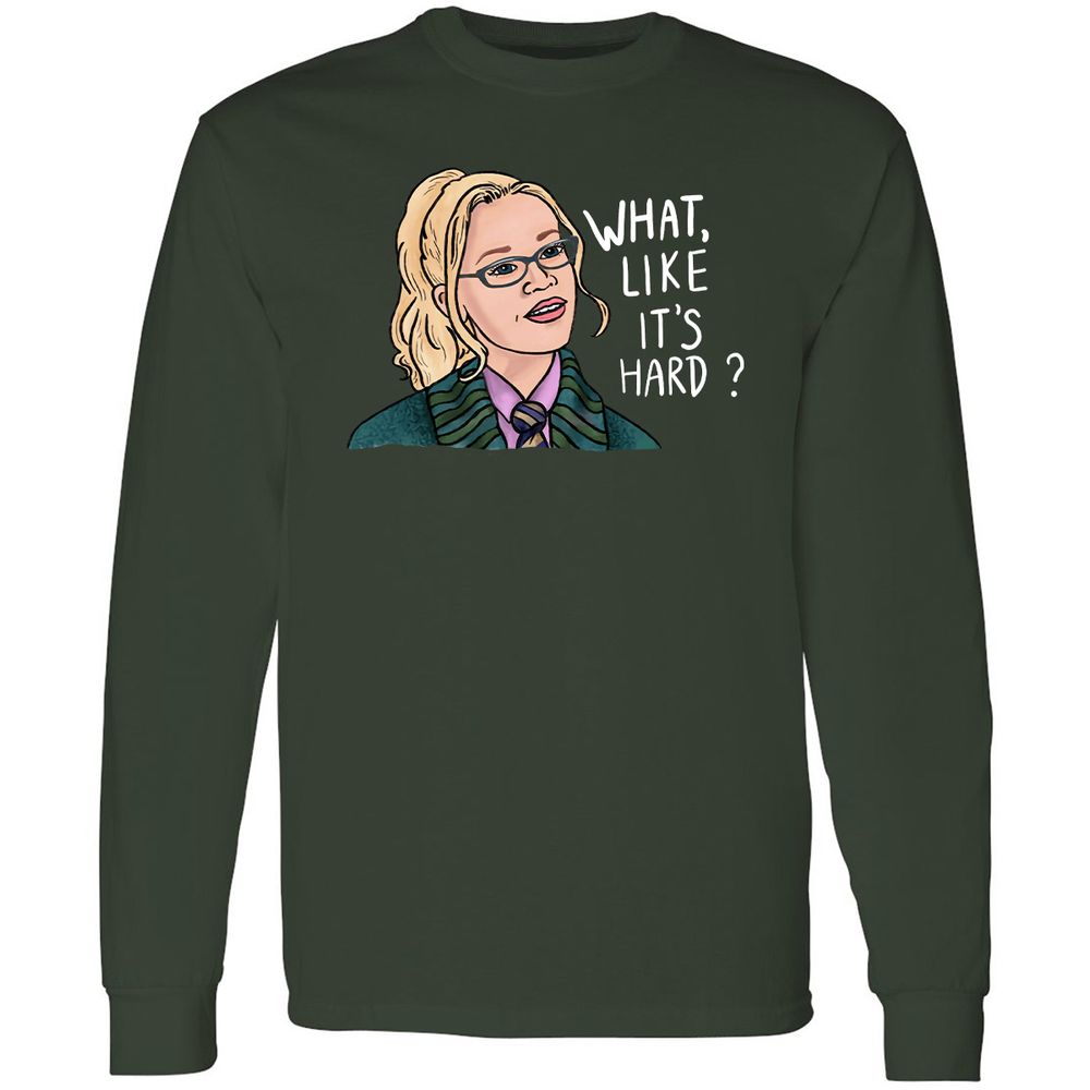Long Sleeve T-Shirt - E83M73D2 - Forest Green - 4