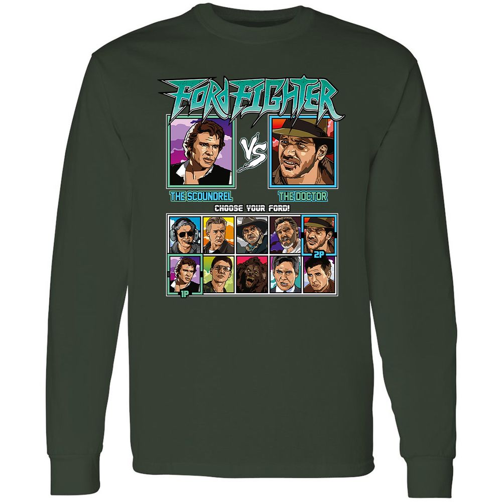 Long Sleeve T-Shirt - 7UCCLLR8 - Forest Green - 4