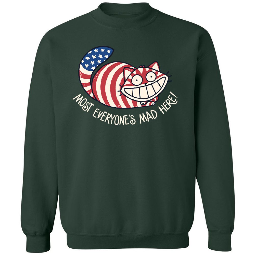 Classic Unisex Sweatshirt - UYGVPJBQ - Forest Green - 4