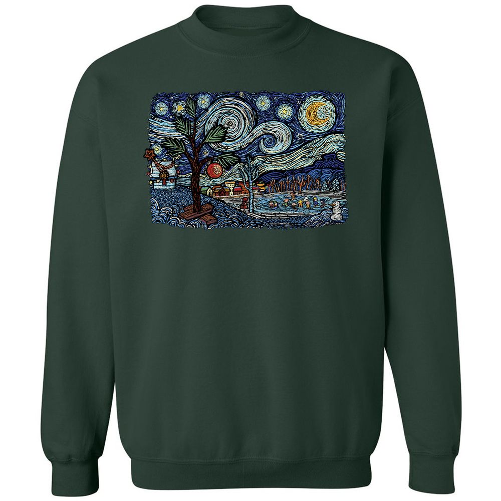 Classic Unisex Sweatshirt - LBCLUXZK - Forest Green - 4