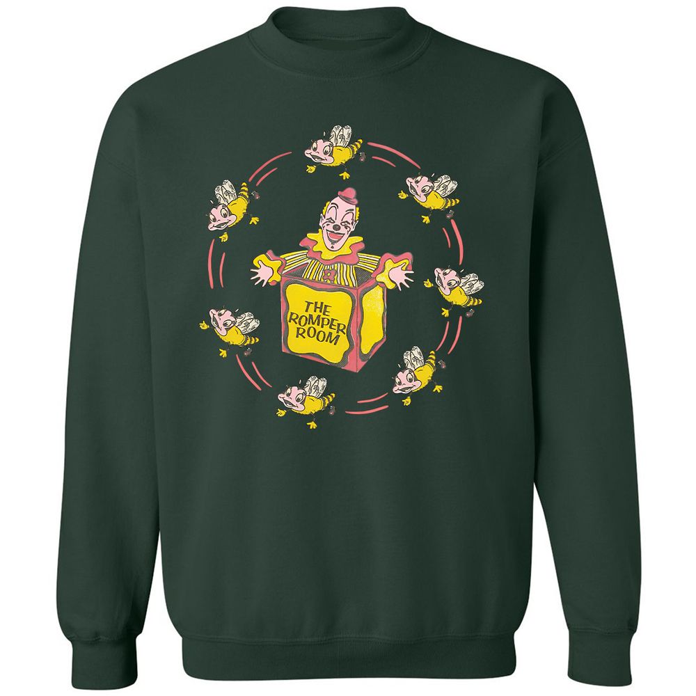 Classic Unisex Sweatshirt - CZ3XTPQ2 - Forest Green - 4