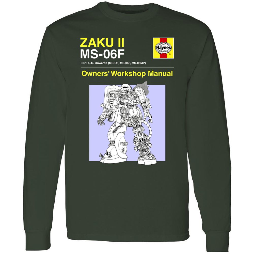 Long Sleeve T-Shirt - 5TK24E99 - Forest Green - 4