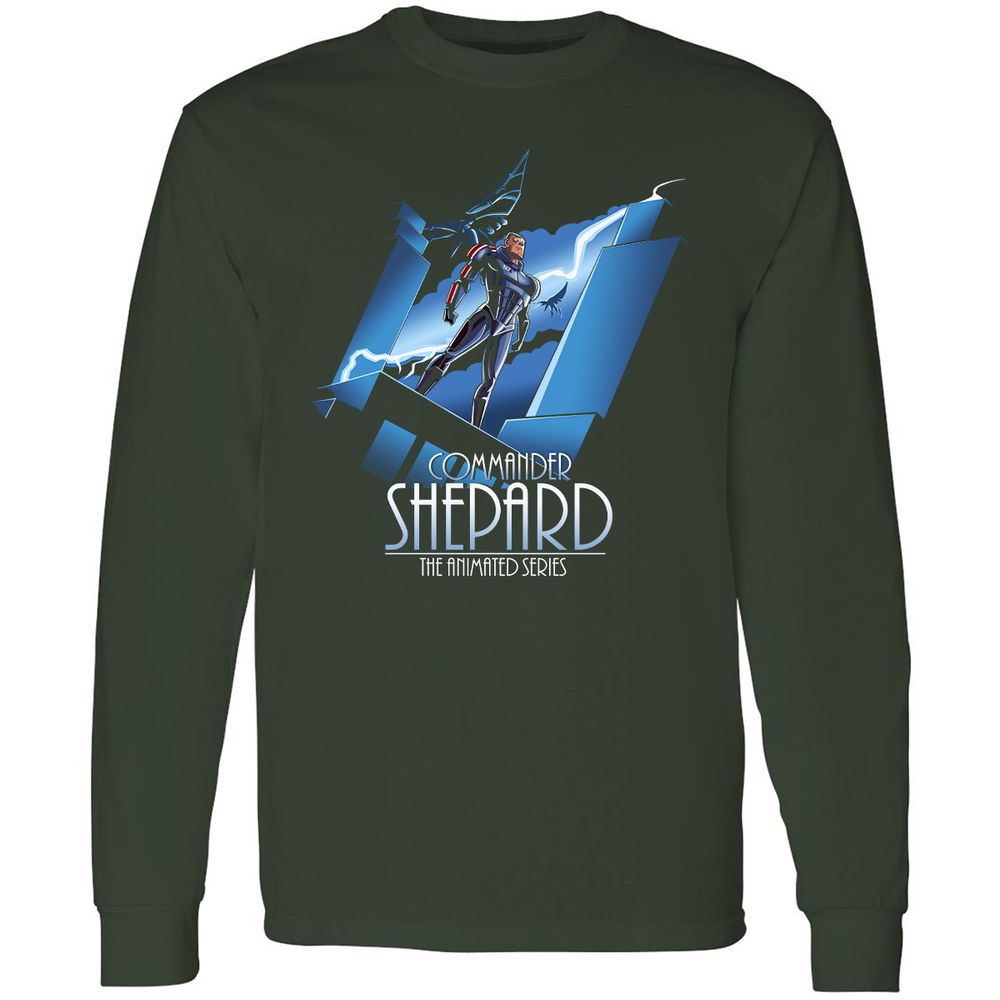 Long Sleeve T-Shirt - YMRS1DDF - Forest Green - 4