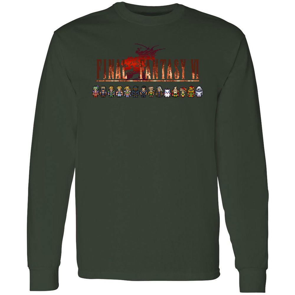 Long Sleeve T-Shirt - 3WXEX1LU - Forest Green - 4