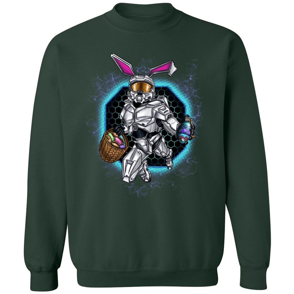 Classic Unisex Sweatshirt - 3A252WY7 - Forest Green - 4