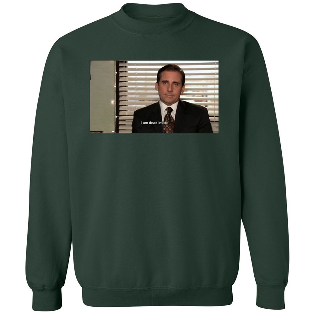 Classic Unisex Sweatshirt - QHM97YT7 - Forest Green - 4