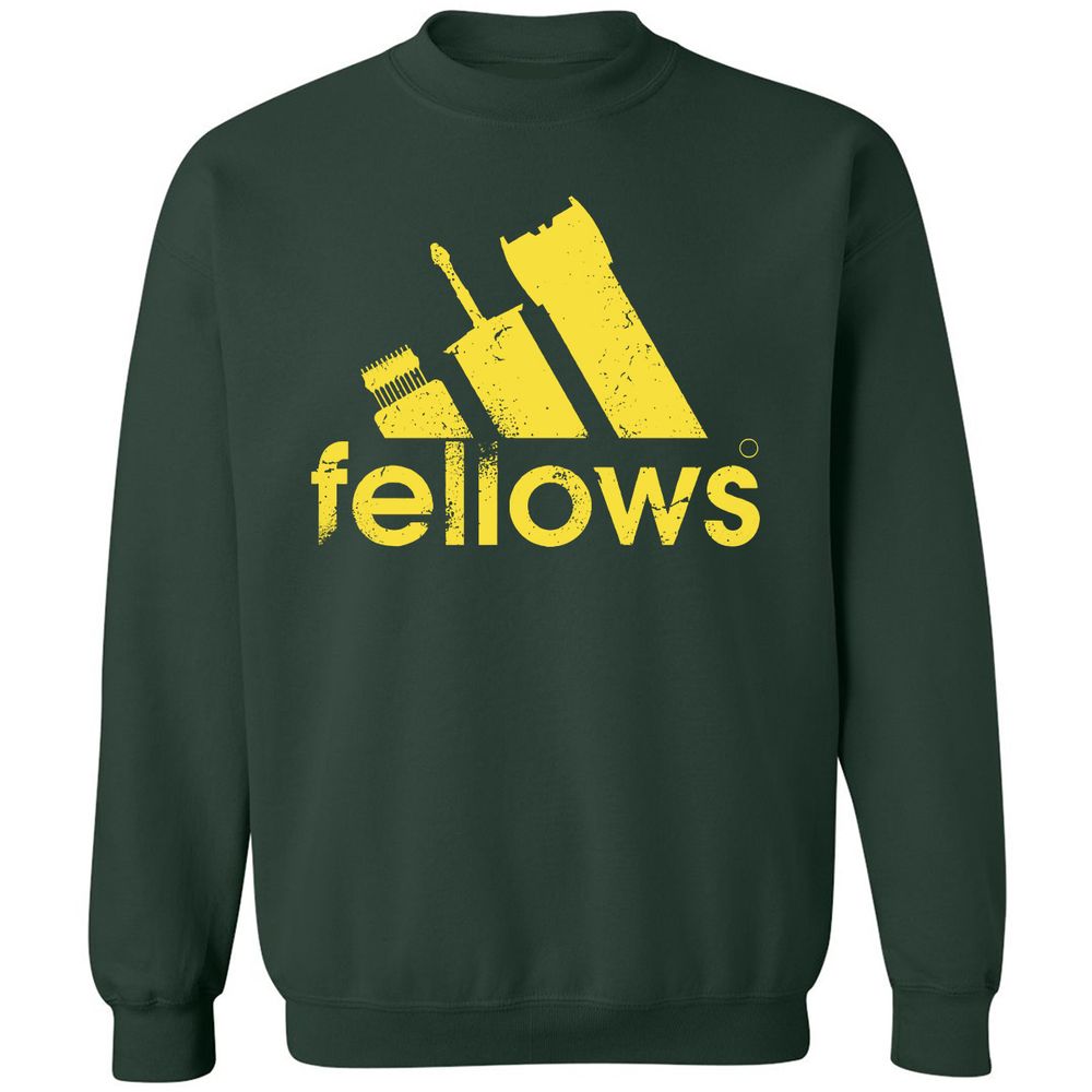 Classic Unisex Sweatshirt - BCSSQPJX - Forest Green - 4
