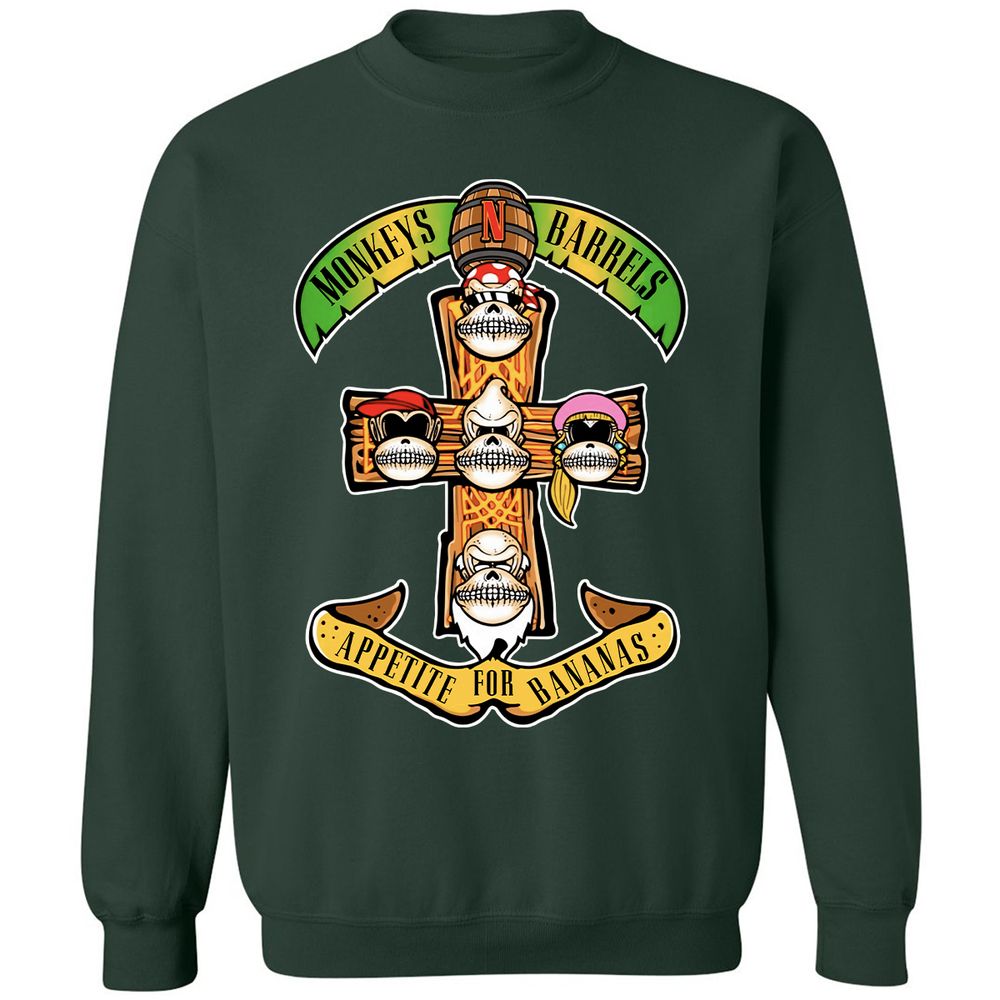 Classic Unisex Sweatshirt - N9H96X9X - Forest Green - 4