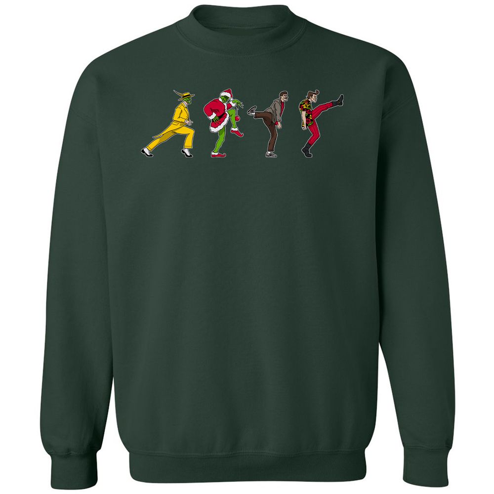 Classic Unisex Sweatshirt - 2FBPQ8SV - Forest Green - 4