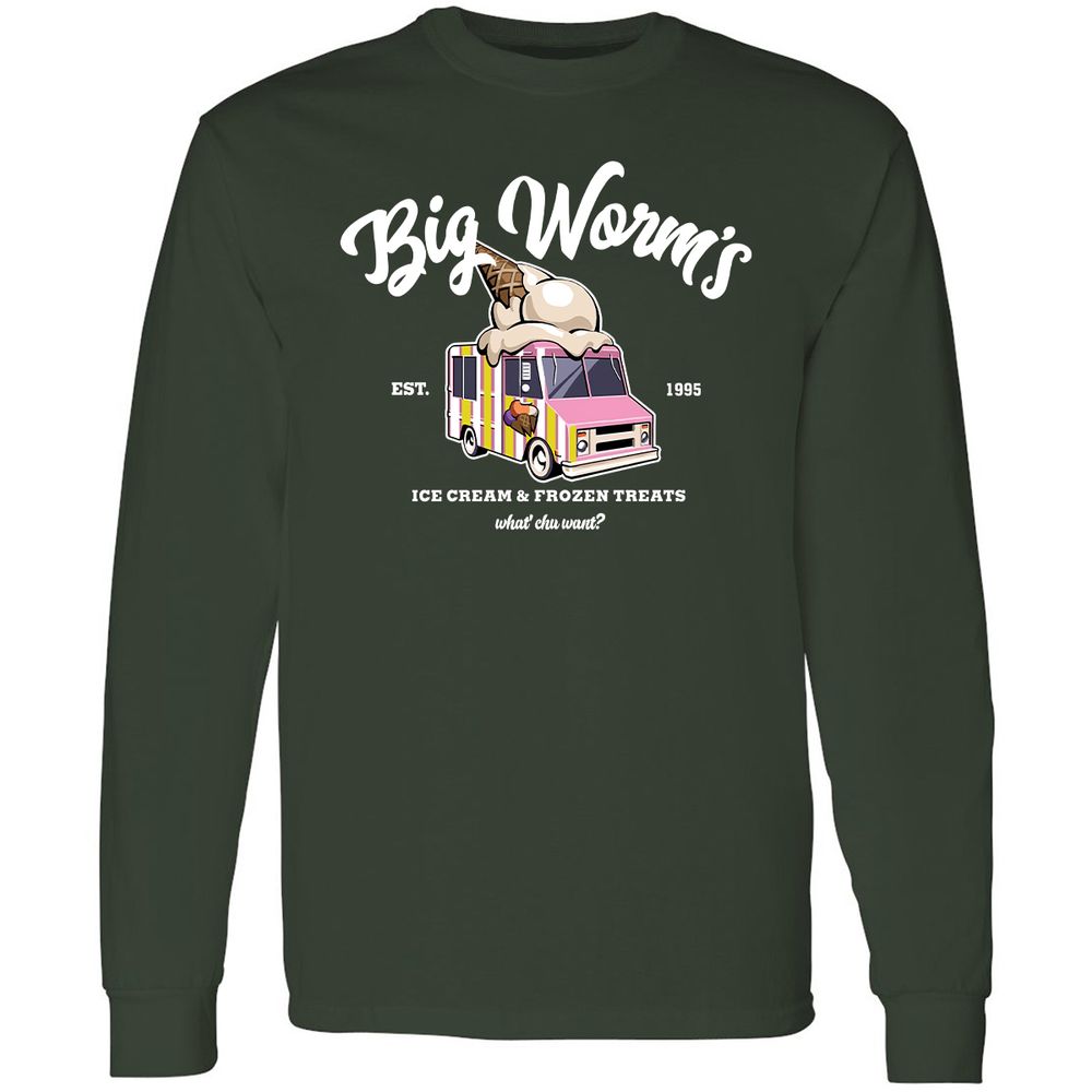 Long Sleeve T-Shirt - LEYYQ5U6 - Forest Green - 4