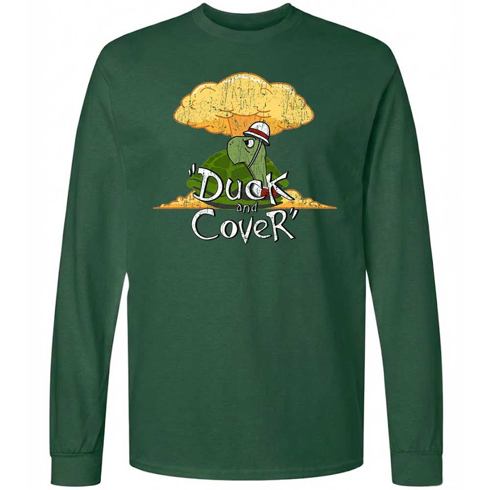 Long Sleeve T-Shirt - 1EJE4CF6 - Forest Green - 4