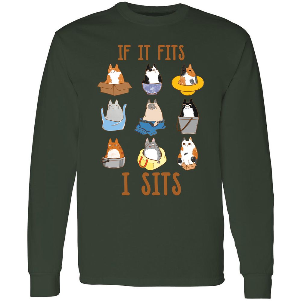 Long Sleeve T-Shirt - 3NYHD1FC - Forest Green - 4