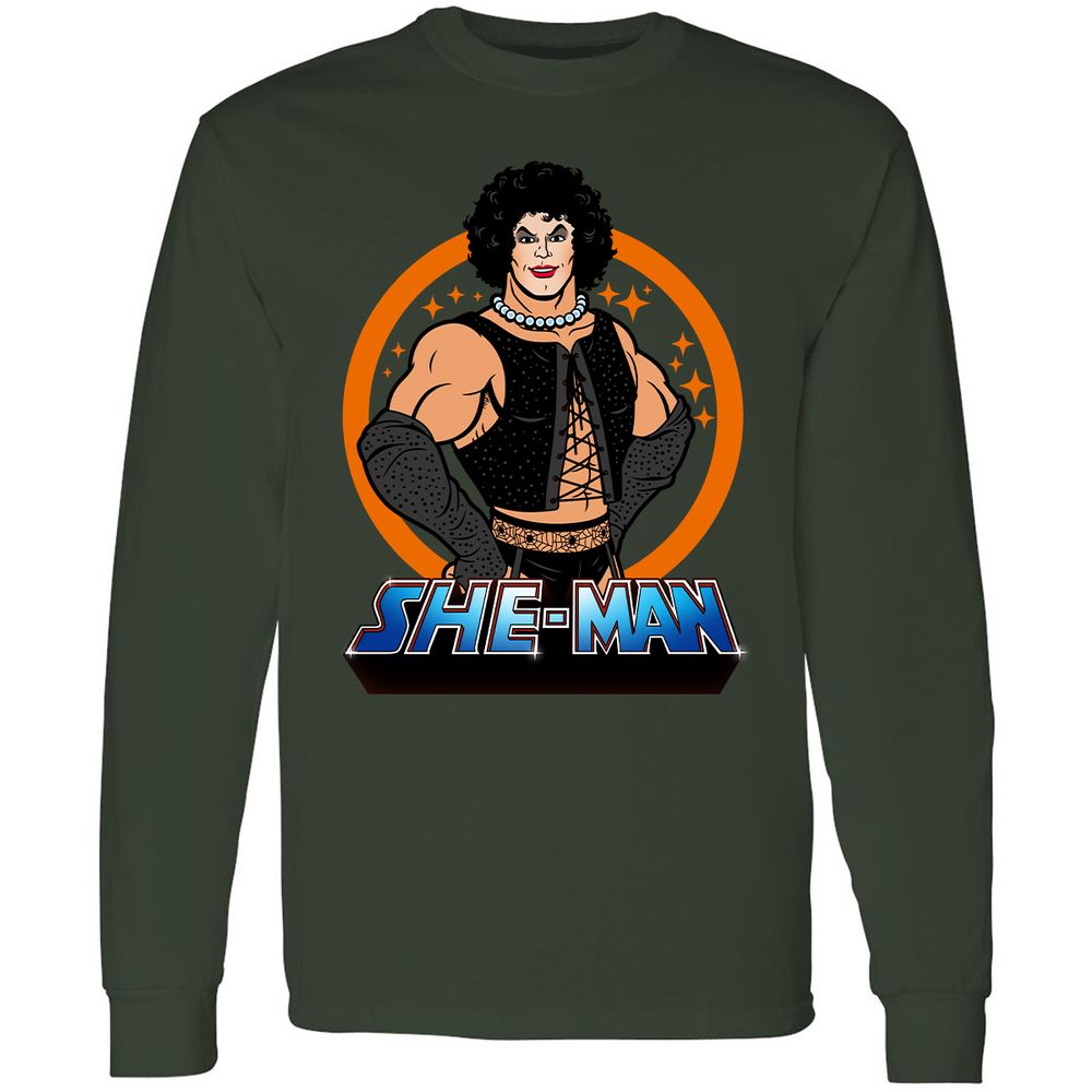 Long Sleeve T-Shirt - W15UHS7N - Forest Green - 4