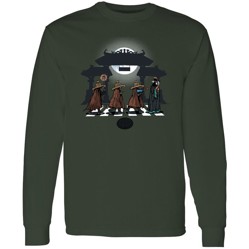Long Sleeve T-Shirt - F79Q181R - Forest Green - 4