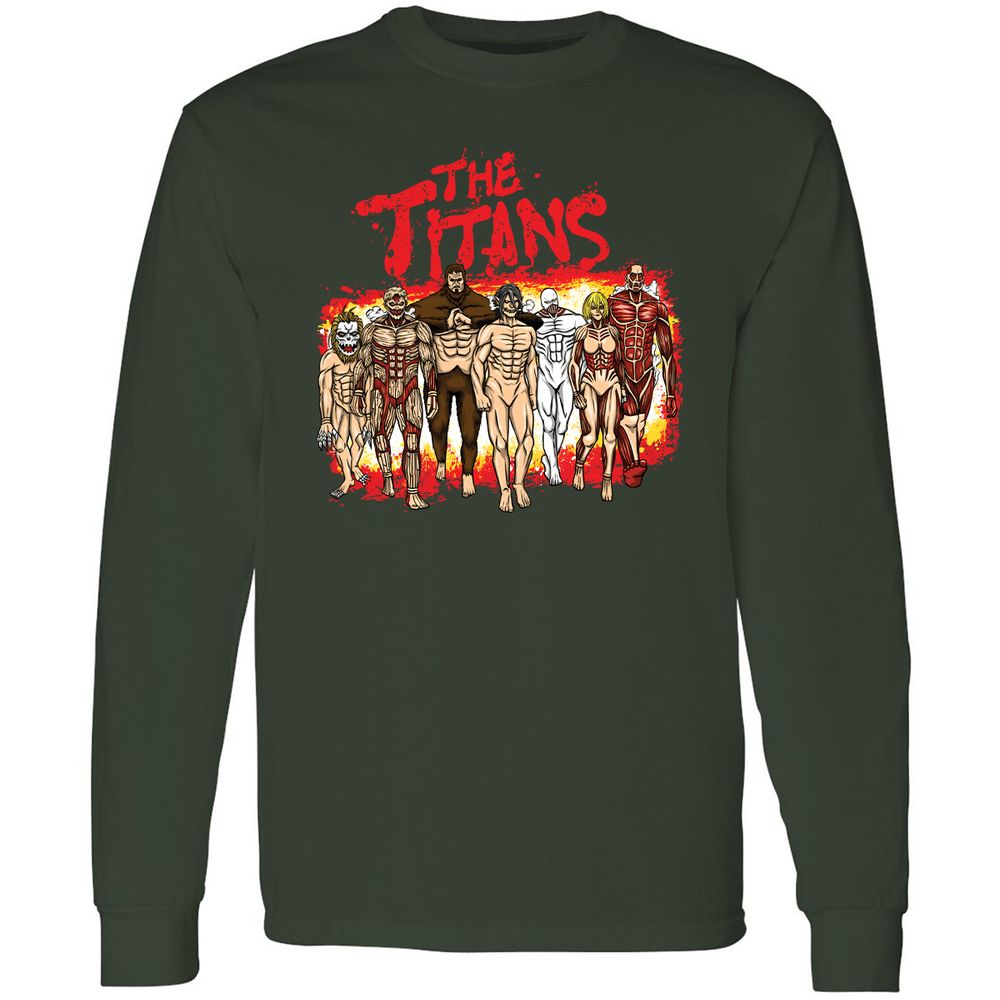 Long Sleeve T-Shirt - 1R1SG6Y8 - Forest Green - 4