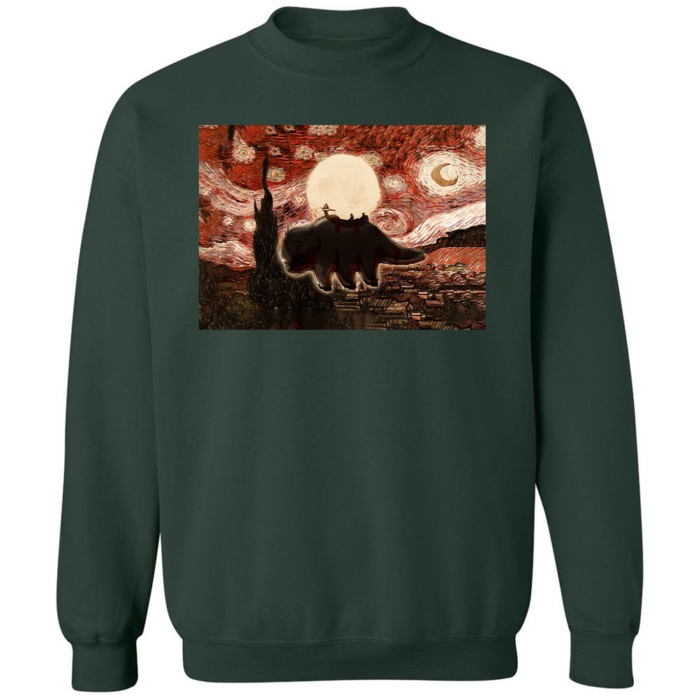 Classic Unisex Sweatshirt - BYBBMVDU - Forest Green - 4