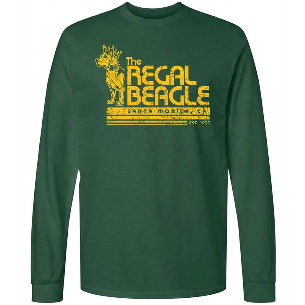 Long Sleeve T-Shirt - YB4FYL88 - Forest Green - 4