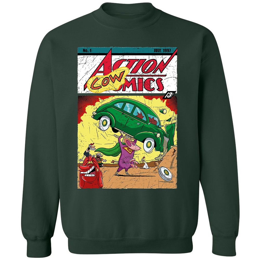 Classic Unisex Sweatshirt - PPYD3D15 - Forest Green - 4