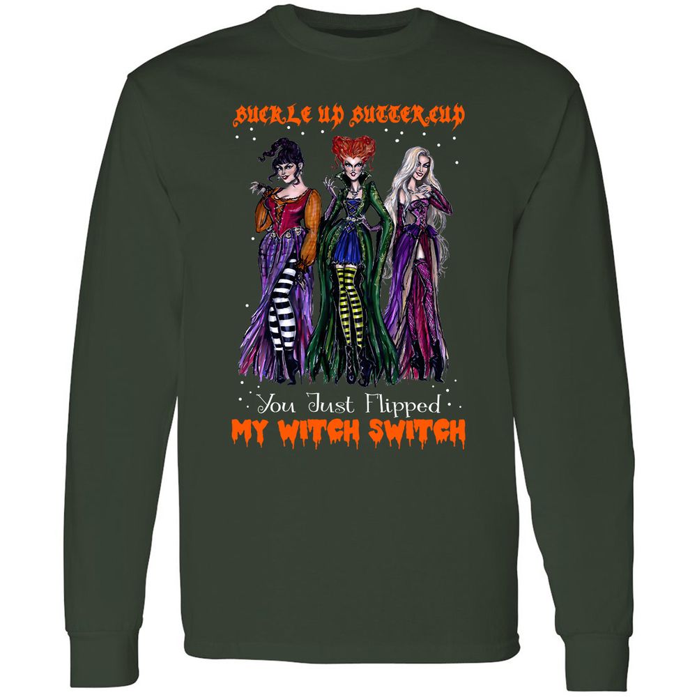 Long Sleeve T-Shirt - 45RPBJTQ - Forest Green - 4