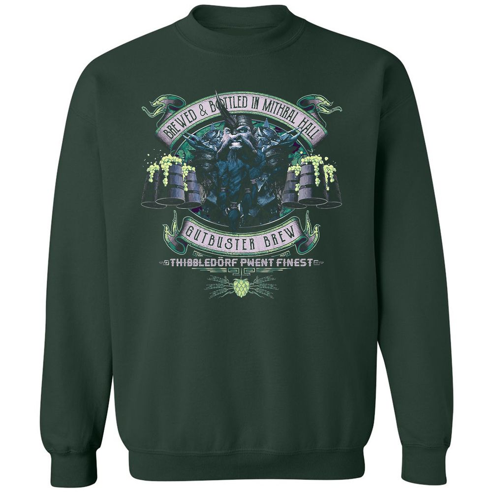 Classic Unisex Sweatshirt - ZN1YQ5TT - Forest Green - 4