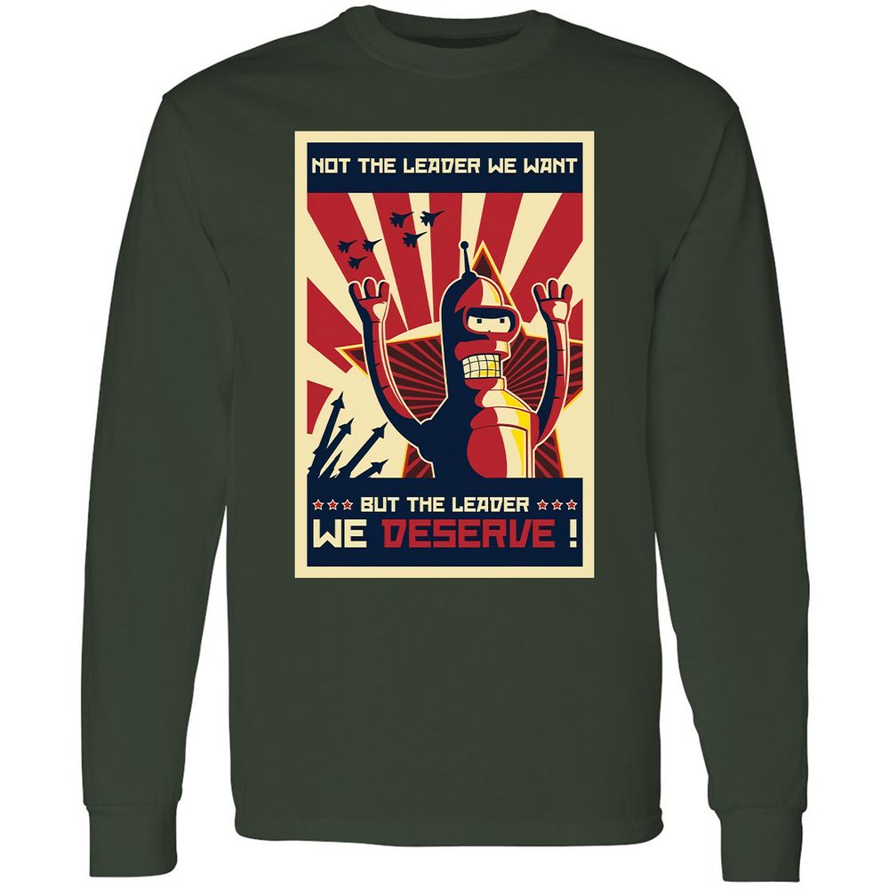 Long Sleeve T-Shirt - 138WX1AT - Forest Green - 4