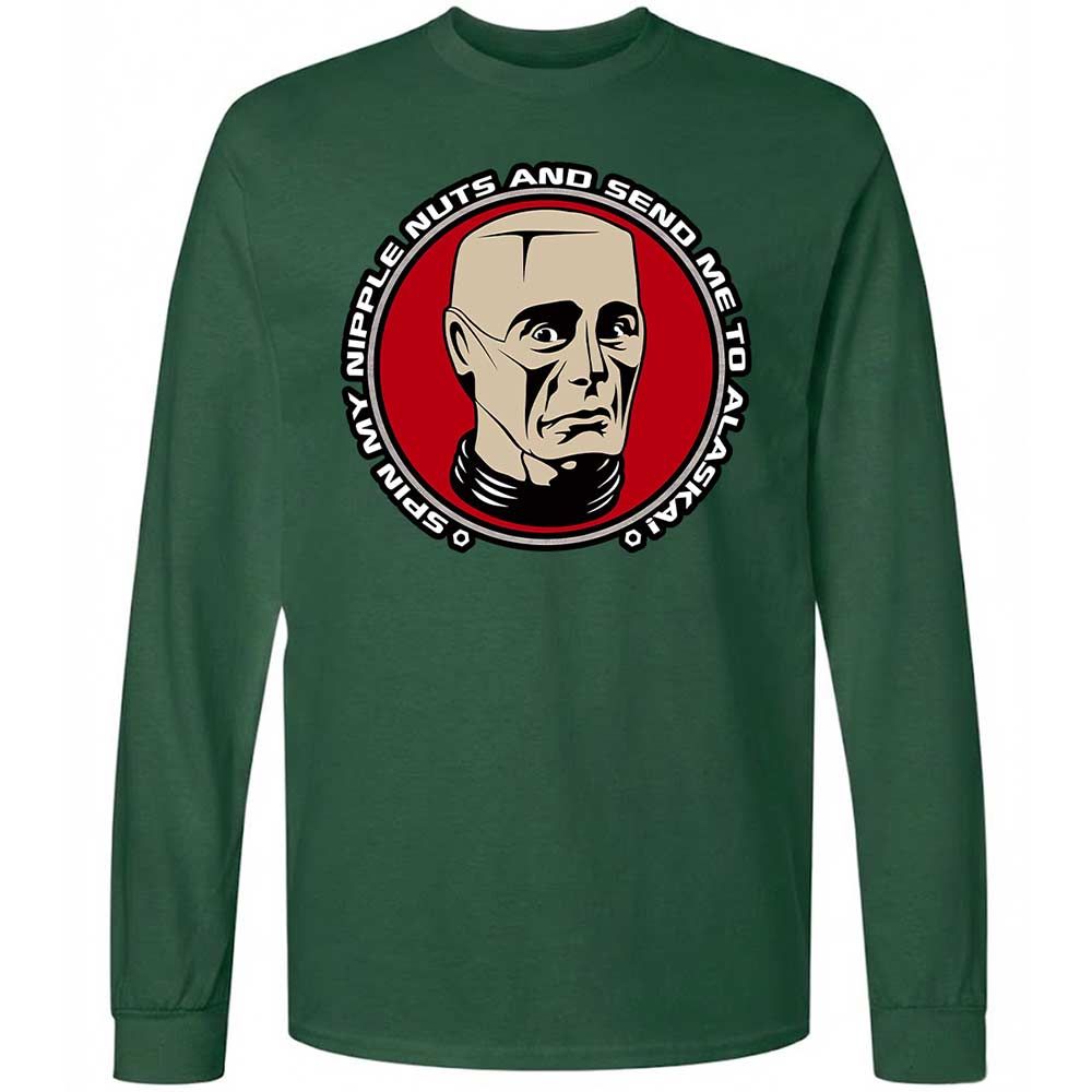 Long Sleeve T-Shirt - 1XEG5315 - Forest Green - 4