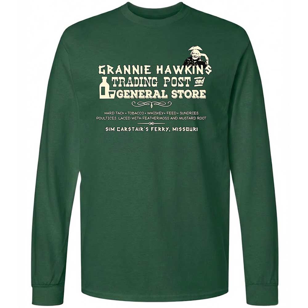 Long Sleeve T-Shirt - BEE2HQ6E - Forest Green - 4