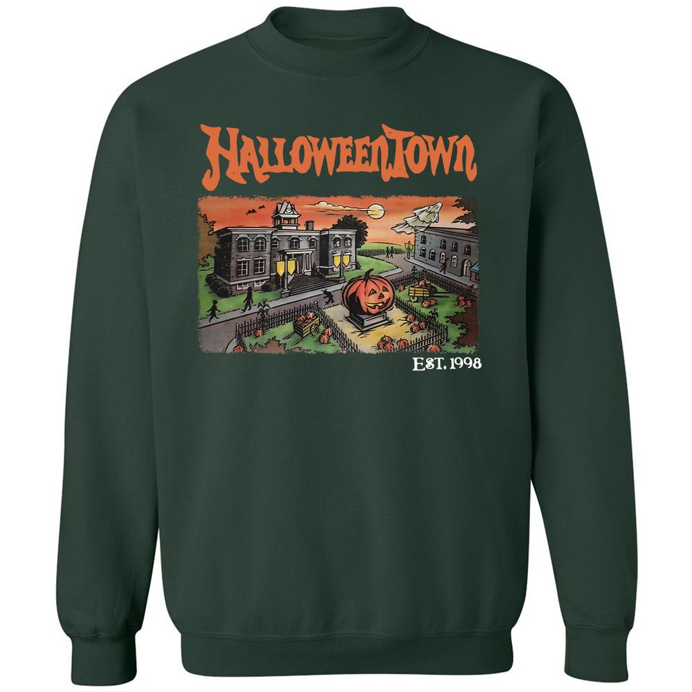Classic Unisex Sweatshirt - 1FMRNWDV - Forest Green - 4