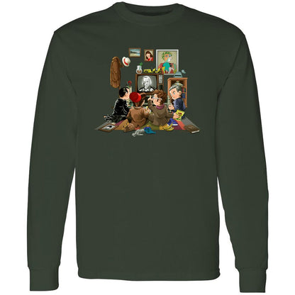 Long Sleeve T-Shirt - FLRAGF65 - Forest Green - 4