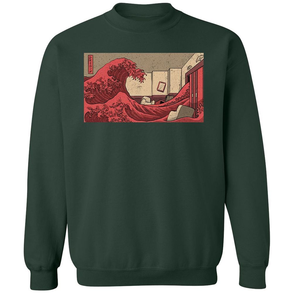 Classic Unisex Sweatshirt - SWJJUK8R - Forest Green - 4