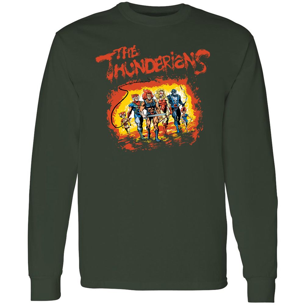 Long Sleeve T-Shirt - 314NW8NH - Forest Green - 4
